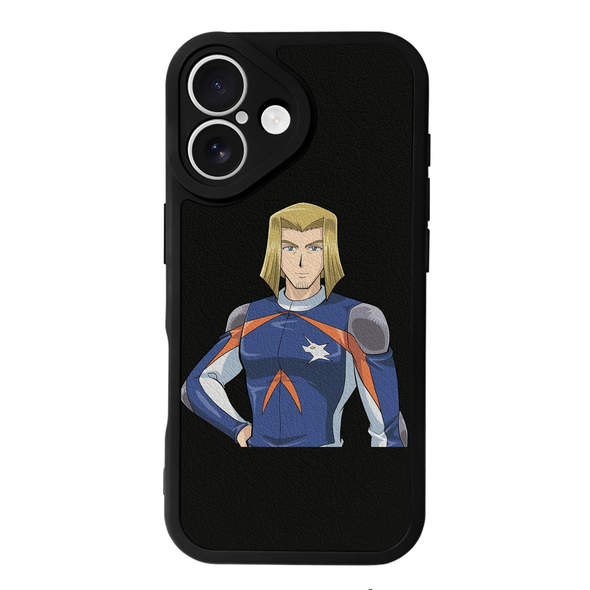 遊☆戯☆王 Yu-Gi-Oh! 【iPhone 16シリーズ対応】シリコンスマホケース（レザー調） 材質：シリコン
